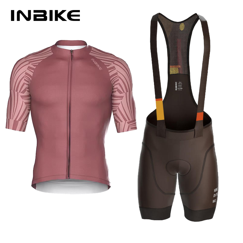 Mountain Biking Overalls - INBIKE Pro Racefiets Jersey Bib Shorts