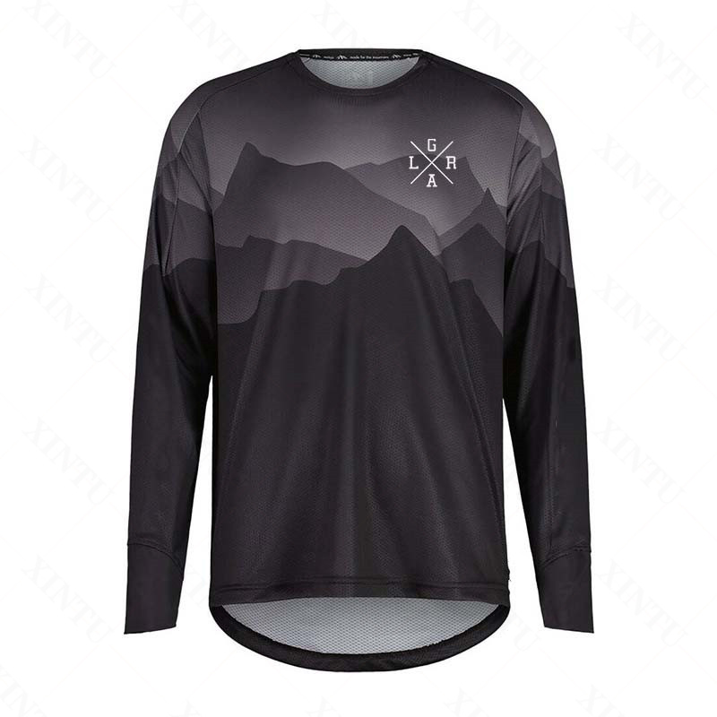 Mountain Biking Races - Heren motorfiets Lrga Jersey MTB BMX