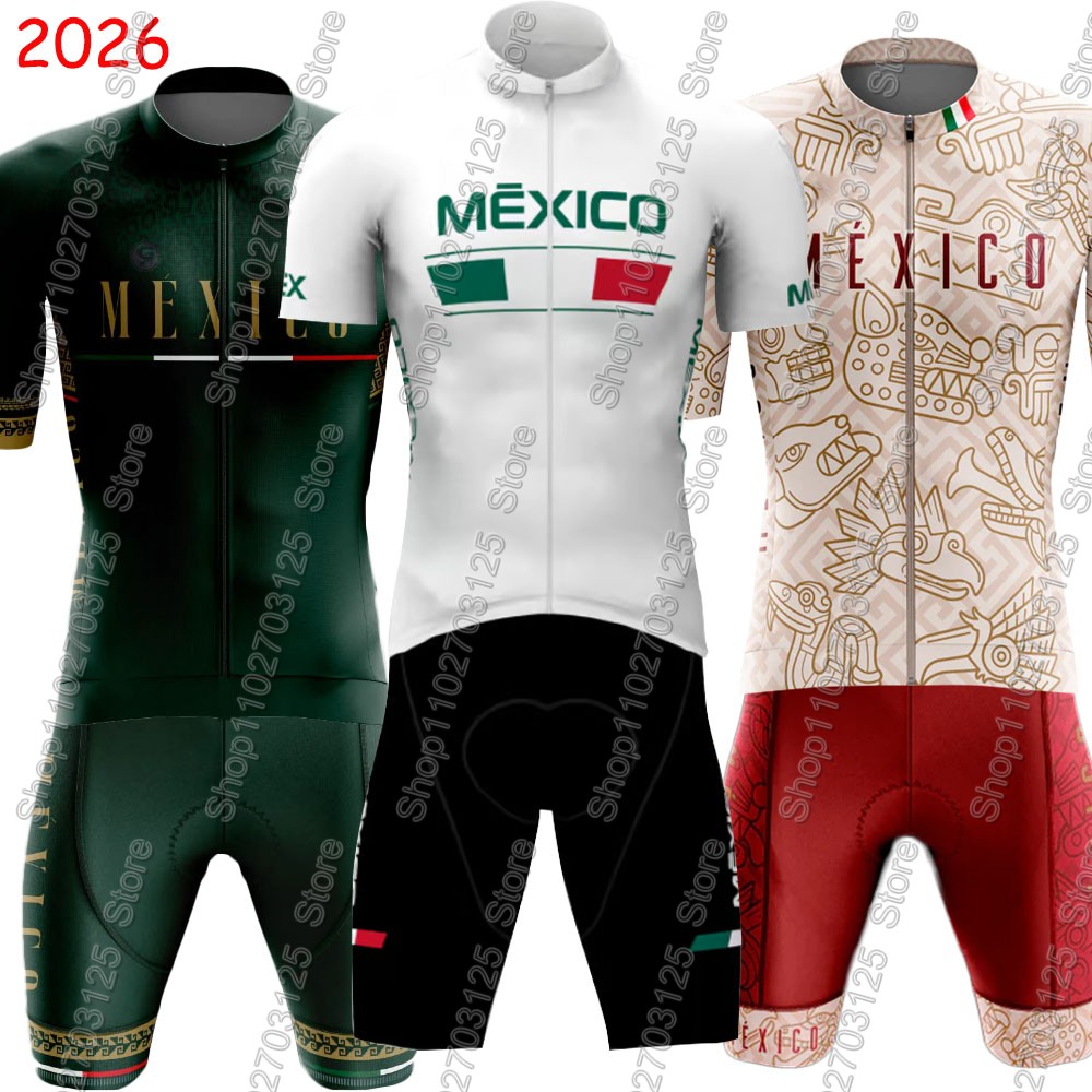 Mountain Biking New Mexico - Mexico Wielertrui 2026 Nationaal Team Set