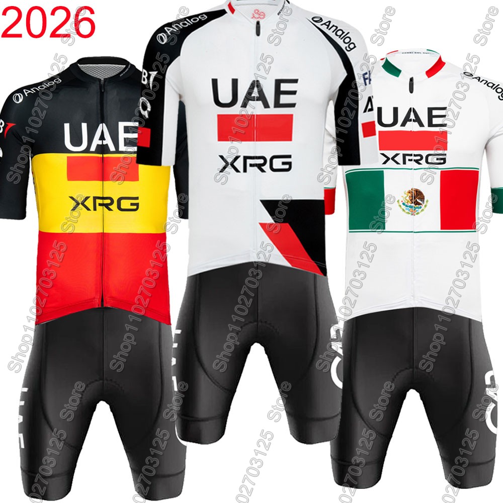Mountain Biking New Mexico - UAE Team 2026 Fietskledingset Zomer Heren
