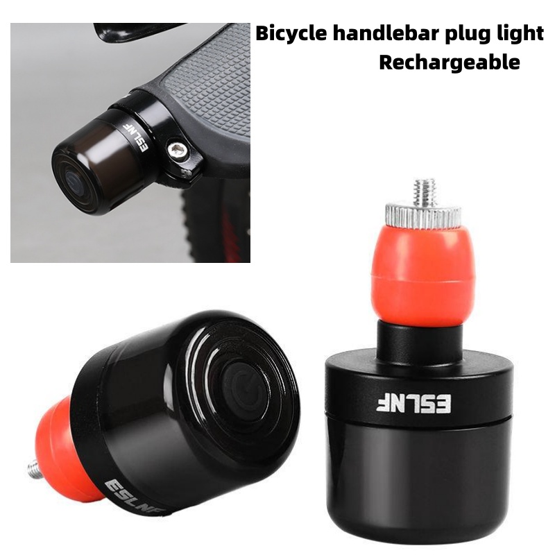 Mountain Biking Lights - ESLNF USB Opladen Mountainbike Stuurlicht Multifunctionele