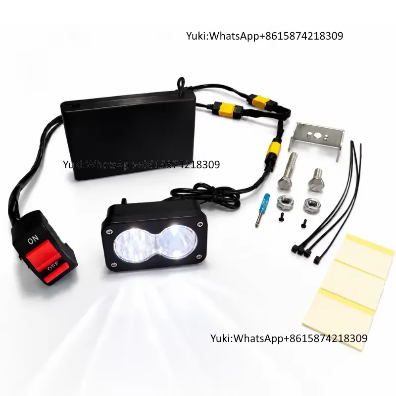 Mountain Biking Lights - Trontech Baja Light LED-koplamp op batterijen