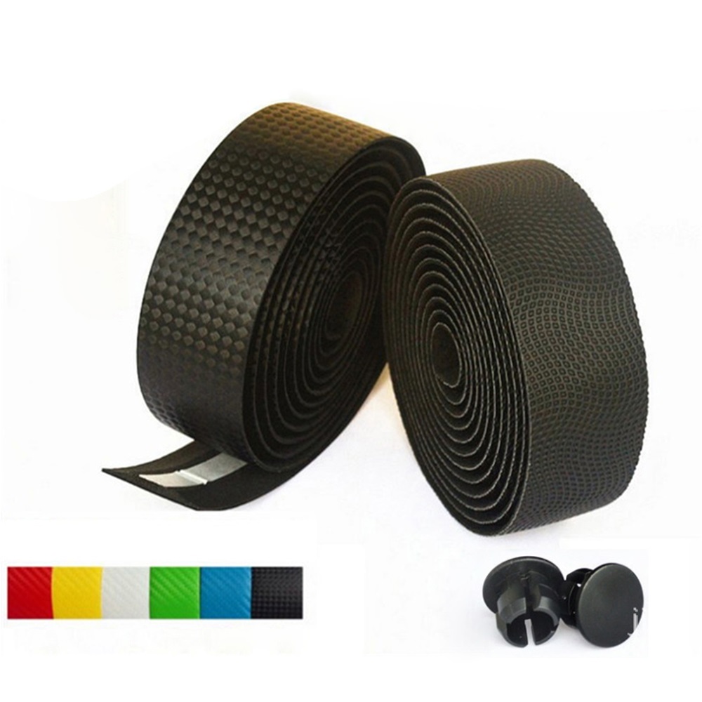 Mountain Biking Races - Nieuwe carbon fiber fietsstuurlint, racefiets handvatten,