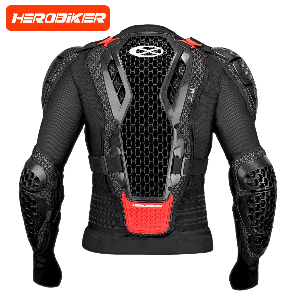 Mountain Biking Body Armour - Off-road motorfietsbescherming met anti-val borst- en