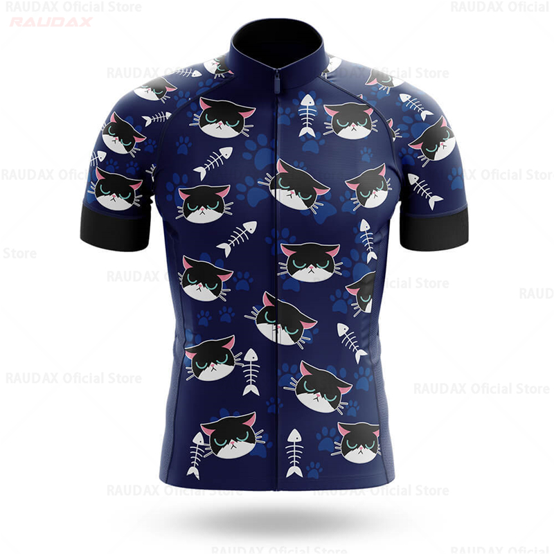 Fietsshirt Heren CARTOON CAT B - Mountain Biking Cartoon recensie en prijs
