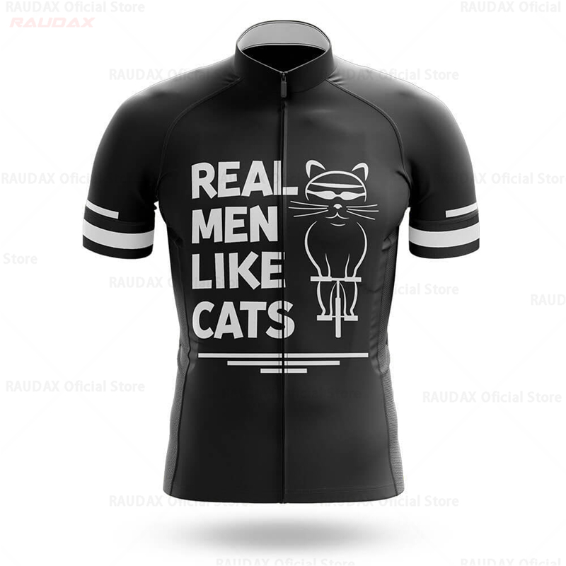 Fietsshirt Heren CARTOON CAT B - Mountain Biking Cartoon recensie en prijs