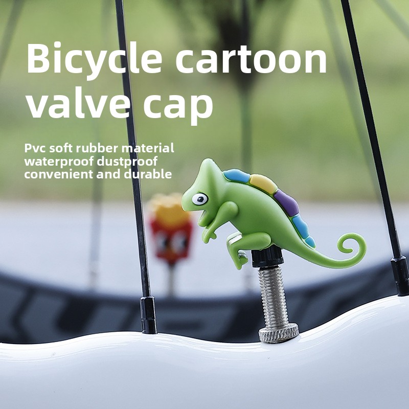 2/3 stuks Fiets Luchtmondstukd - Mountain Biking Cartoon recensie en prijs