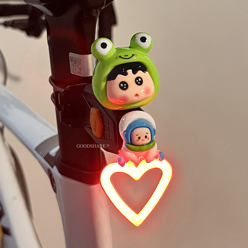 Kawaii Shin-chan fietsachterli - Mountain Biking Cartoon recensie en prijs