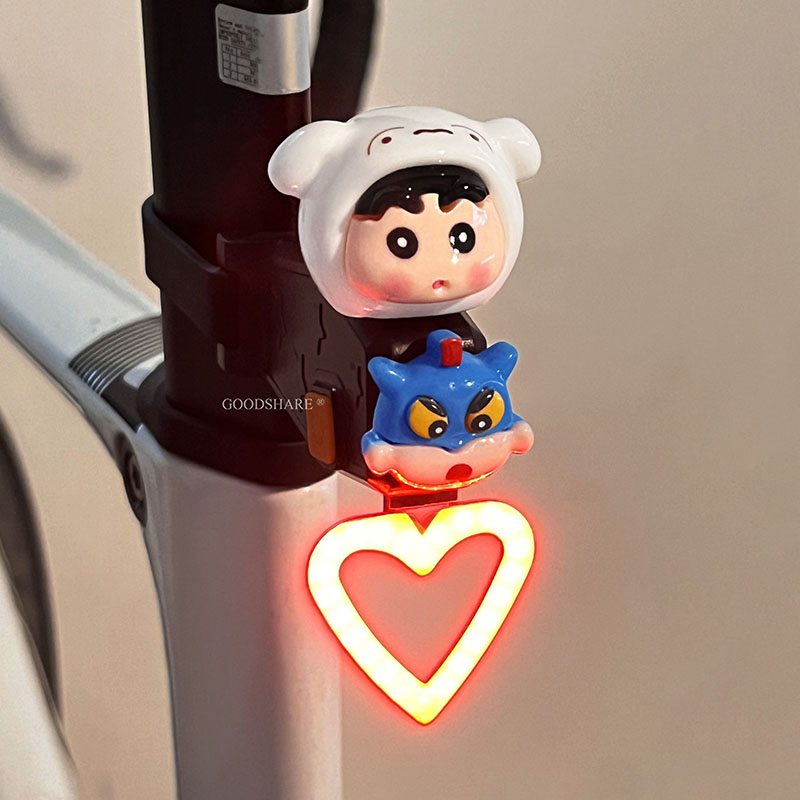 Kawaii Shin-chan fietsachterli - Mountain Biking Cartoon recensie en prijs