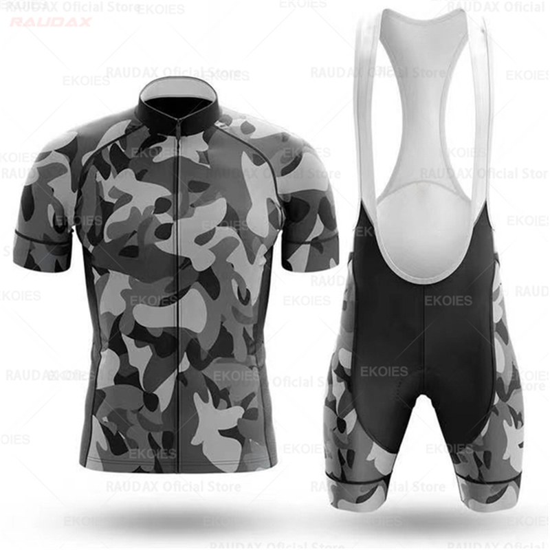 Camouflage Cycling Jersey Set  - Mountain Biking Races recensie en prijs