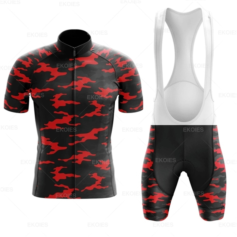 Camouflage Cycling Jersey Set  - Mountain Biking Races recensie en prijs