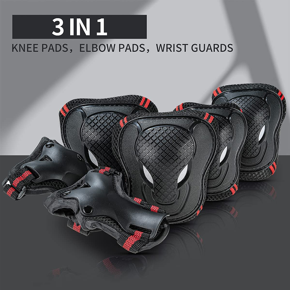 BraceTop 6 stks/set Tieners &  - Mountain Biking Knee Pads recensie en prijs